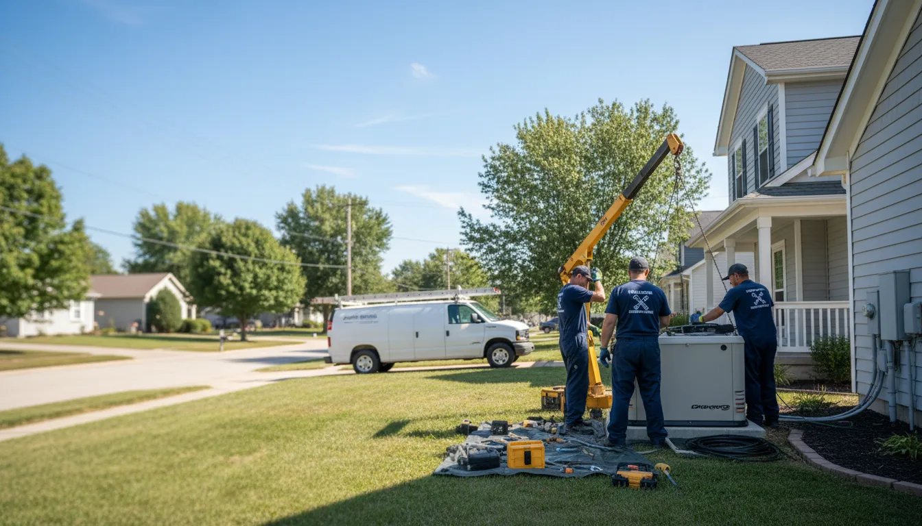 Generator Installation in Harlingen, TX near me